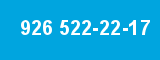 926 522-22-17